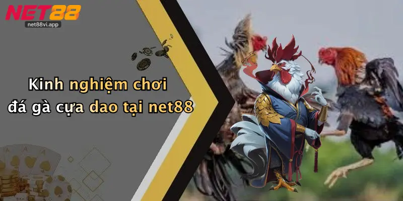 Kinh nghiệm chơi đá gà cựa dao tại net88