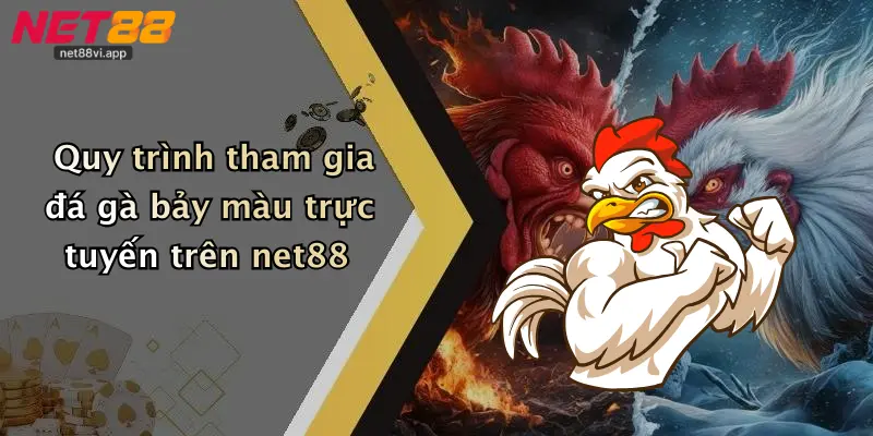 Quy trình tham gia đá gà bảy màu trực tuyến trên net88